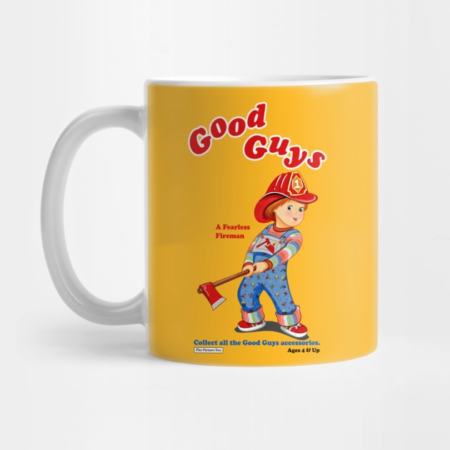 Good Guys - Fireman - Child's Play - Chucky by Ryans_ArtPlace